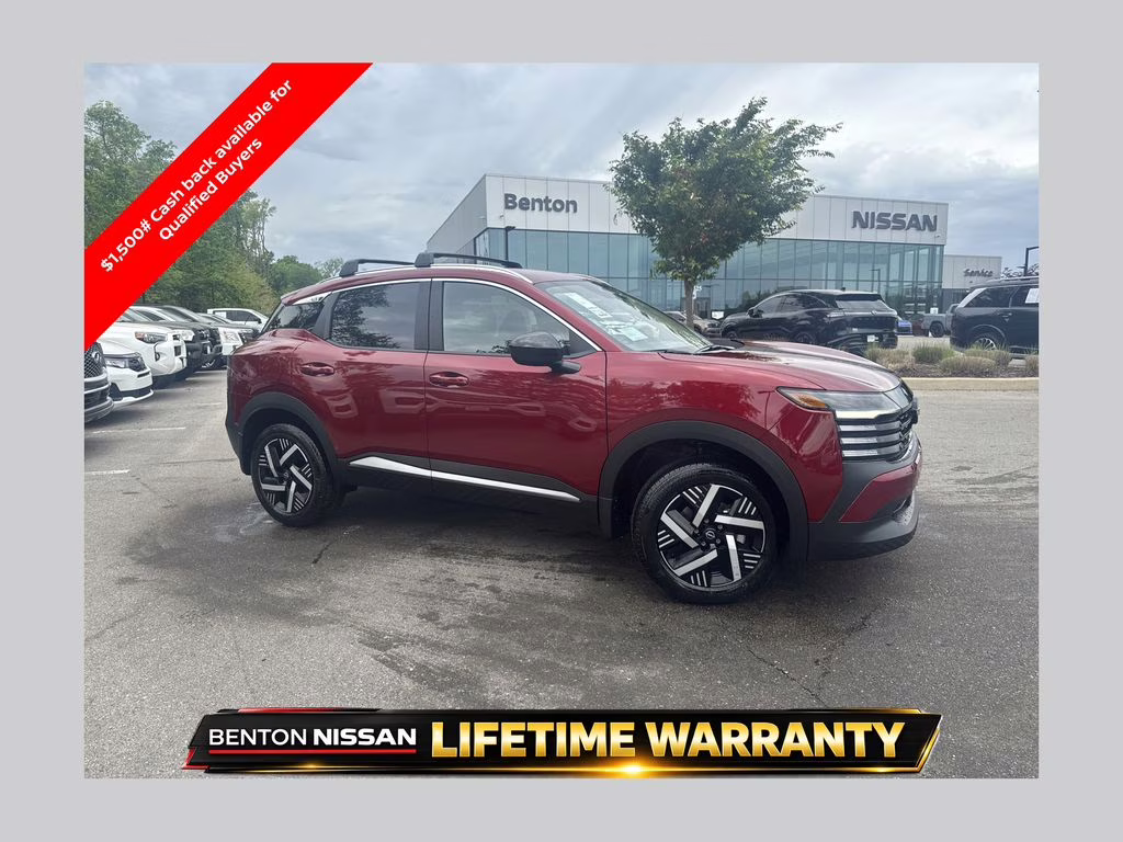 2026 Scarlet Ember Tintcoat Nissan Kicks SV FWD SUV