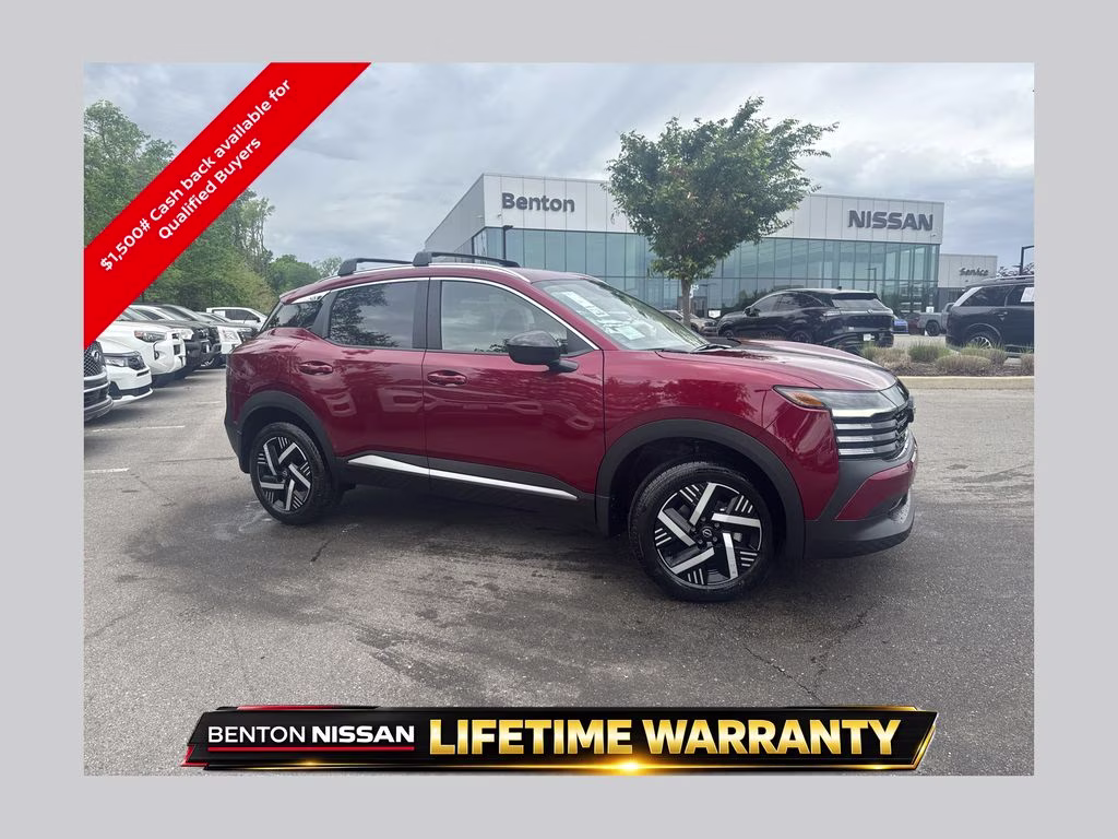 2026 Scarlet Ember Tintcoat Nissan Kicks SV FWD SUV