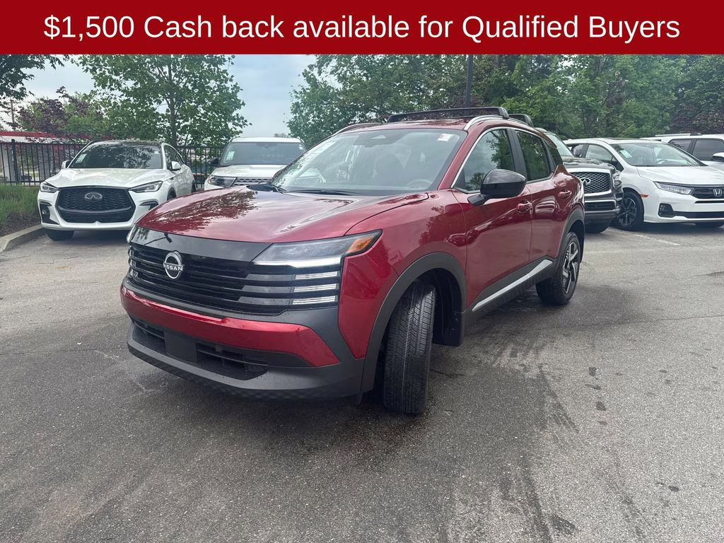 2026 Scarlet Ember Tintcoat Nissan Kicks SV FWD SUV