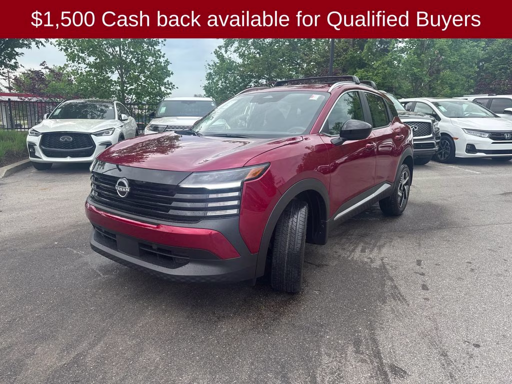 2026 Scarlet Ember Tintcoat Nissan Kicks SV FWD SUV
