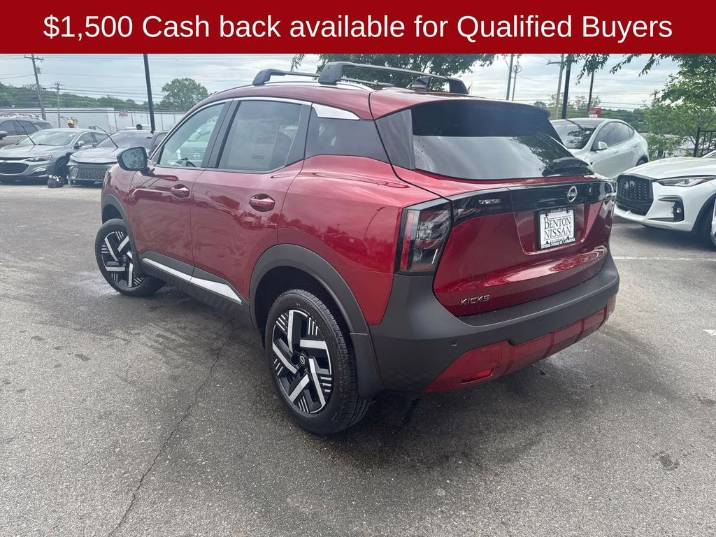 2026 Scarlet Ember Tintcoat Nissan Kicks SV FWD SUV
