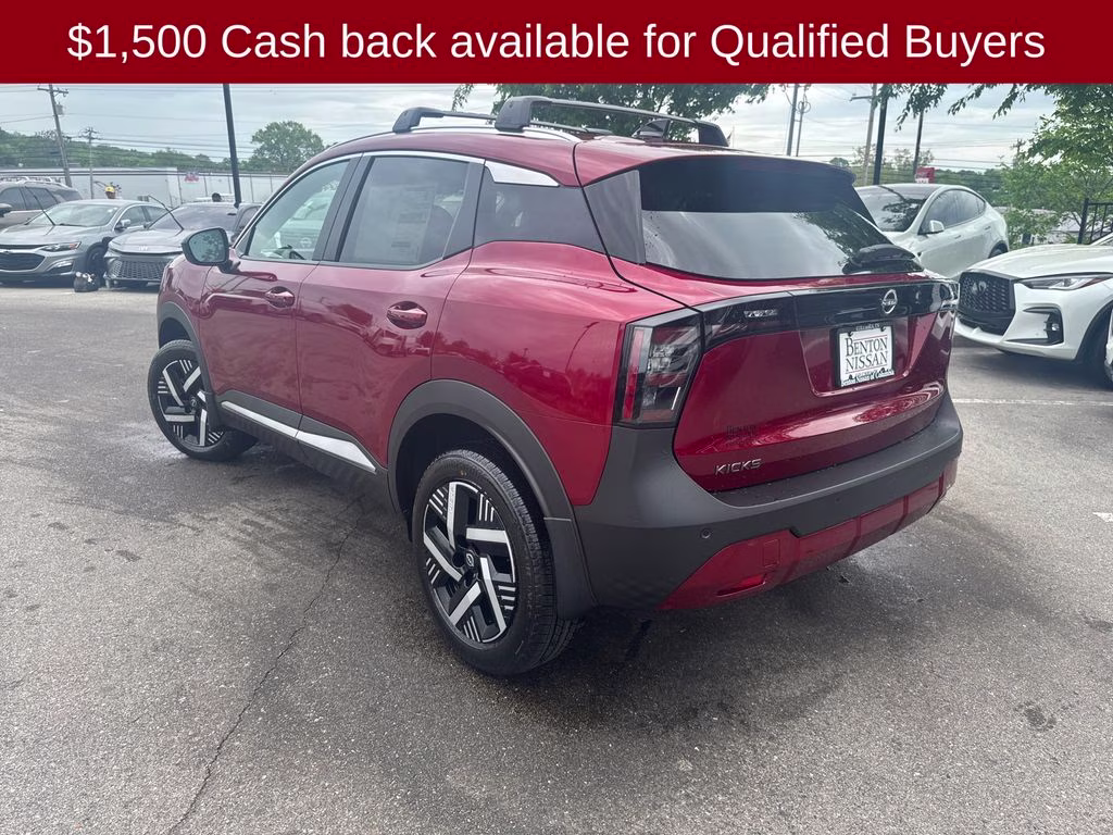 2026 Scarlet Ember Tintcoat Nissan Kicks SV FWD SUV