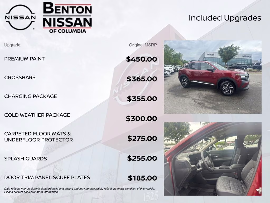 2026 Scarlet Ember Tintcoat Nissan Kicks SV FWD SUV