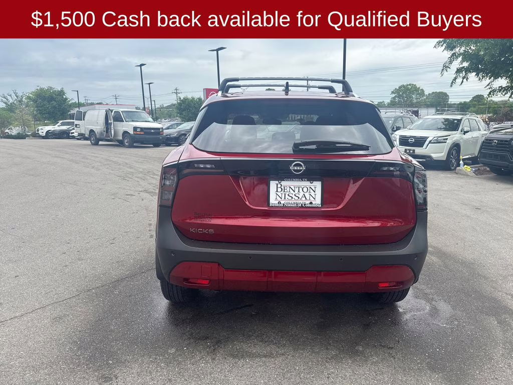 2026 Scarlet Ember Tintcoat Nissan Kicks SV FWD SUV