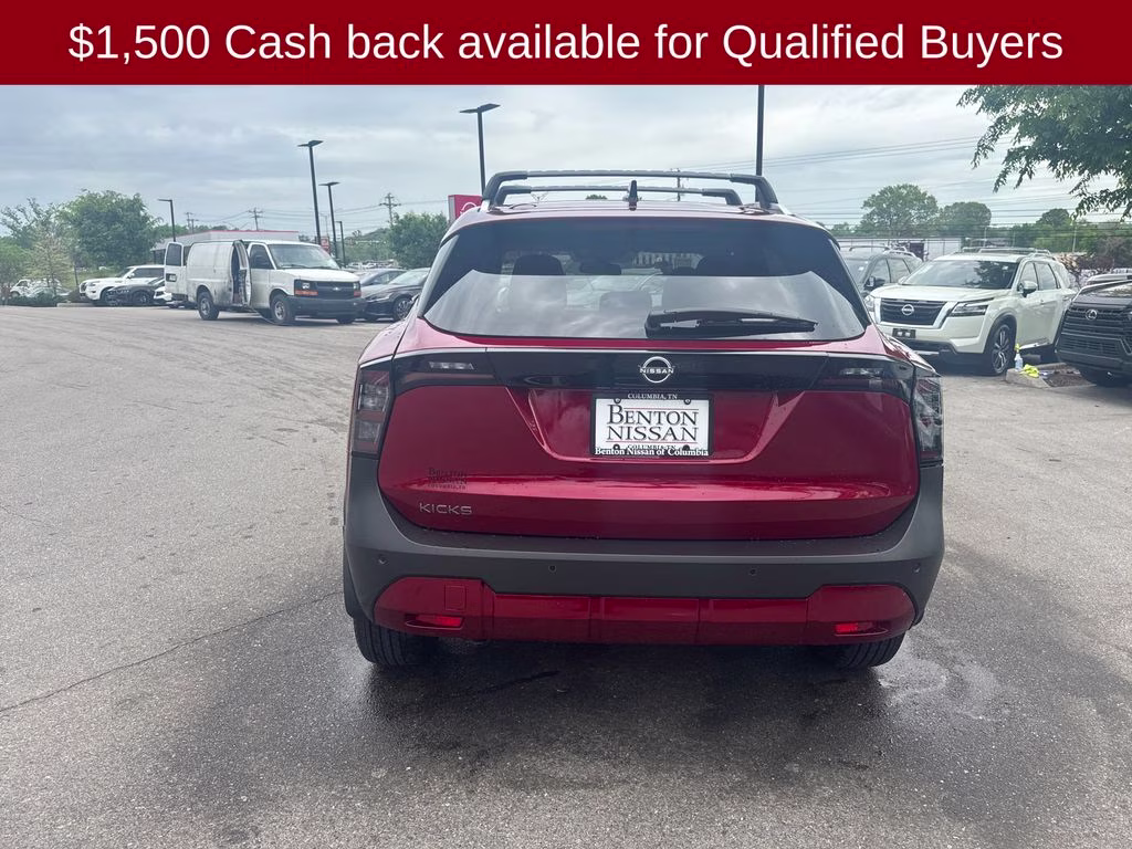 2026 Scarlet Ember Tintcoat Nissan Kicks SV FWD SUV