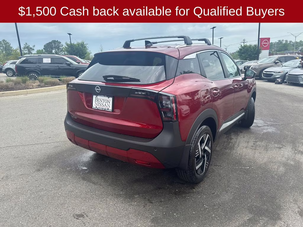 2026 Scarlet Ember Tintcoat Nissan Kicks SV FWD SUV