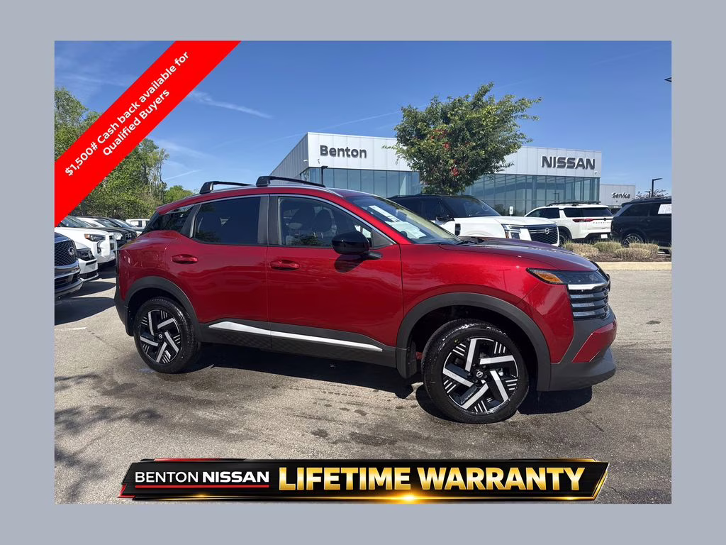 2026 Scarlet Ember Tintcoat Nissan Kicks SV FWD SUV