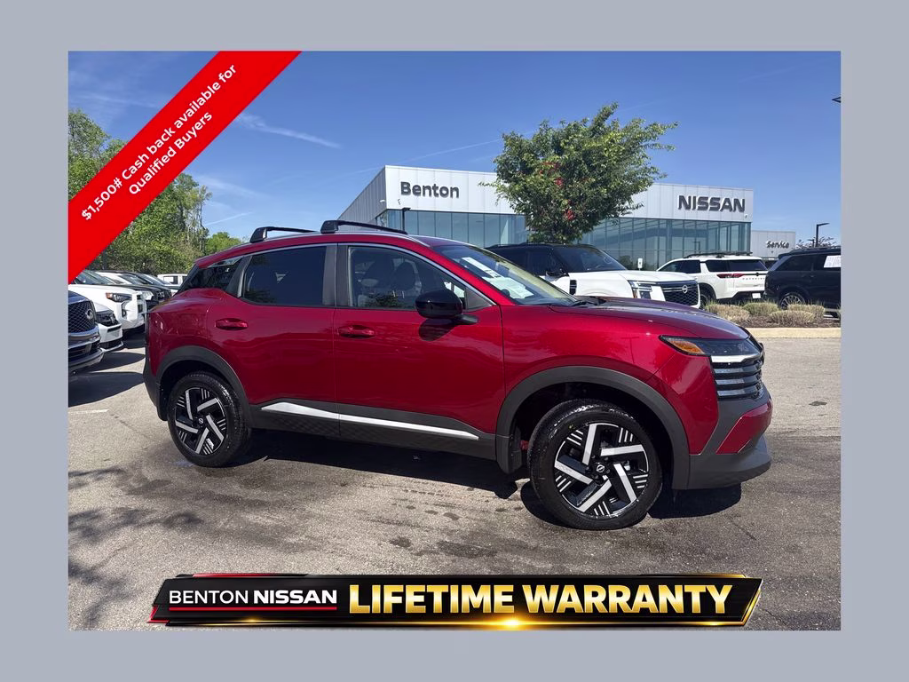 2026 Scarlet Ember Tintcoat Nissan Kicks SV FWD SUV
