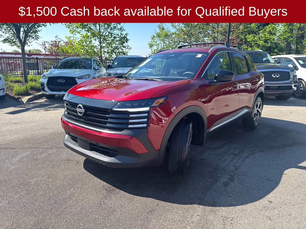 2026 Scarlet Ember Tintcoat Nissan Kicks SV FWD SUV