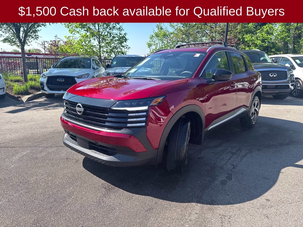2026 Scarlet Ember Tintcoat Nissan Kicks SV FWD SUV