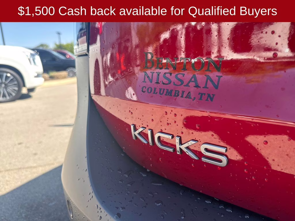 2026 Scarlet Ember Tintcoat Nissan Kicks SV FWD SUV