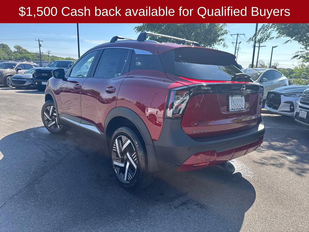 2026 Scarlet Ember Tintcoat Nissan Kicks SV FWD SUV