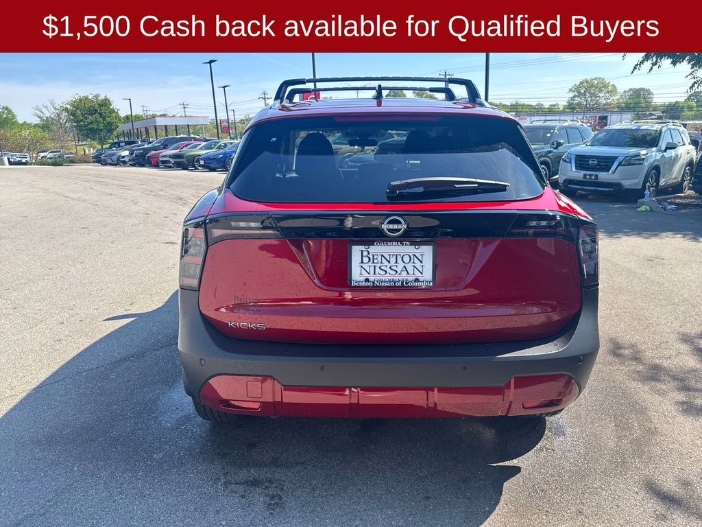 2026 Scarlet Ember Tintcoat Nissan Kicks SV FWD SUV