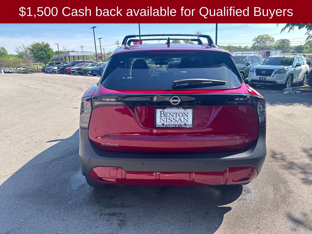 2026 Scarlet Ember Tintcoat Nissan Kicks SV FWD SUV