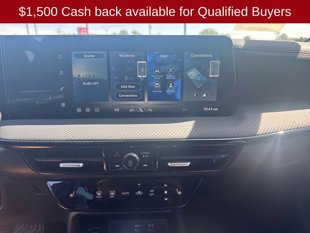 2026 Aspen White/Super Black Nissan Kicks SR FWD SUV