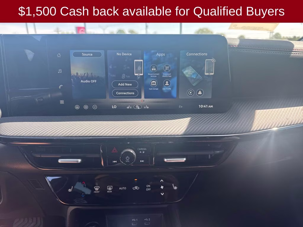 2026 Aspen White/Super Black Nissan Kicks SR FWD SUV