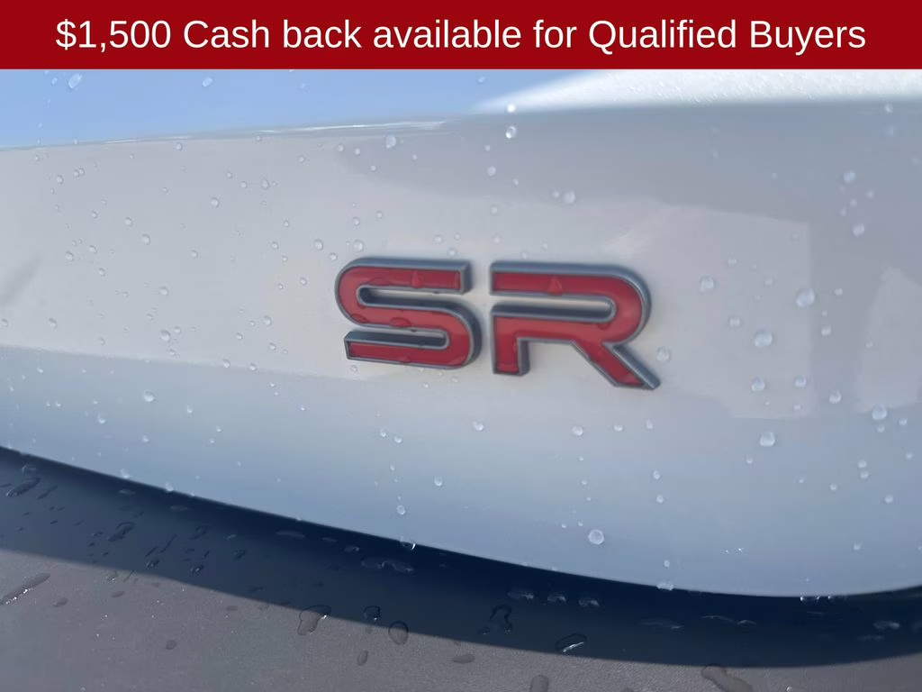 2026 Aspen White/Super Black Nissan Kicks SR FWD SUV