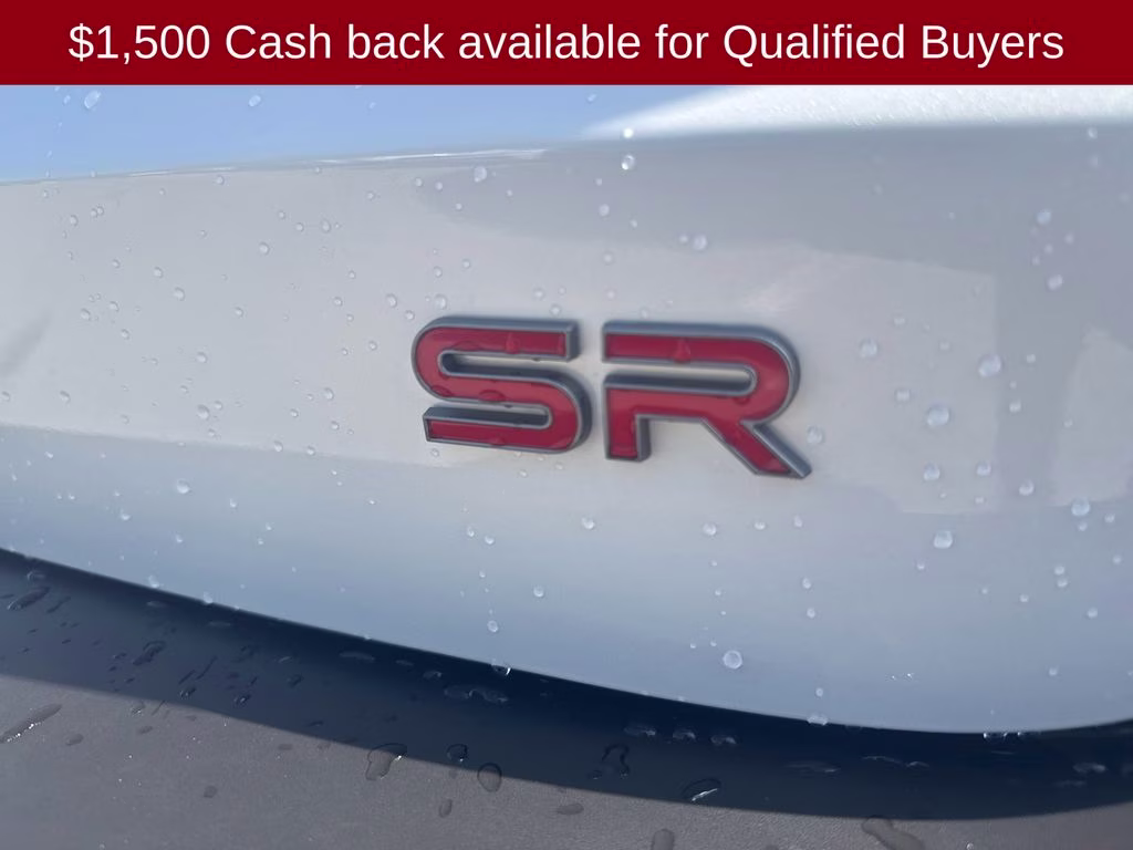 2026 Aspen White/Super Black Nissan Kicks SR FWD SUV