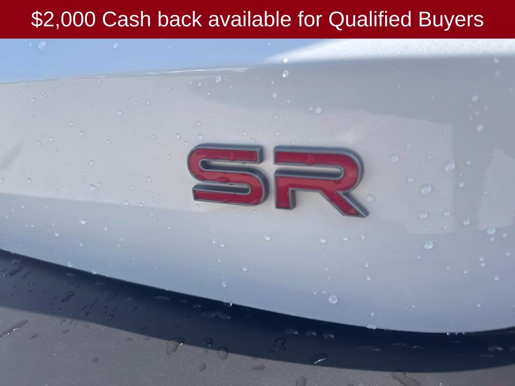2026 Aspen White/Super Black Nissan Kicks SR FWD SUV