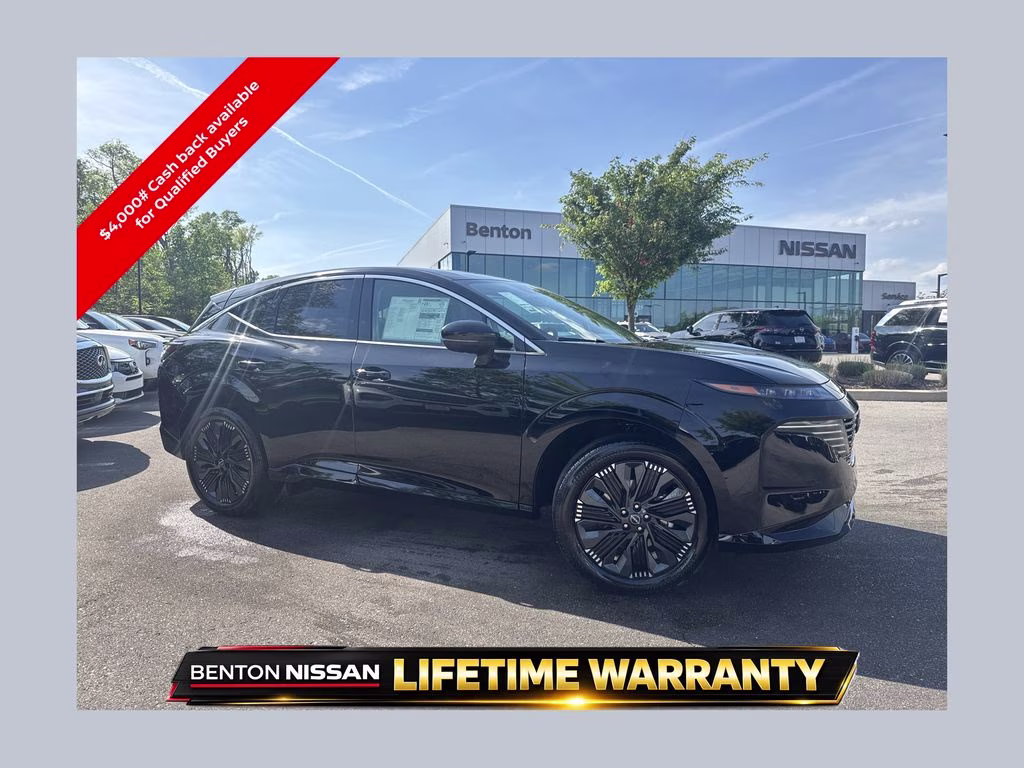 2026 Super Black Nissan Murano Platinum AWD SUV