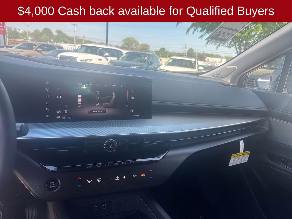 2026 Super Black Nissan Murano Platinum AWD SUV