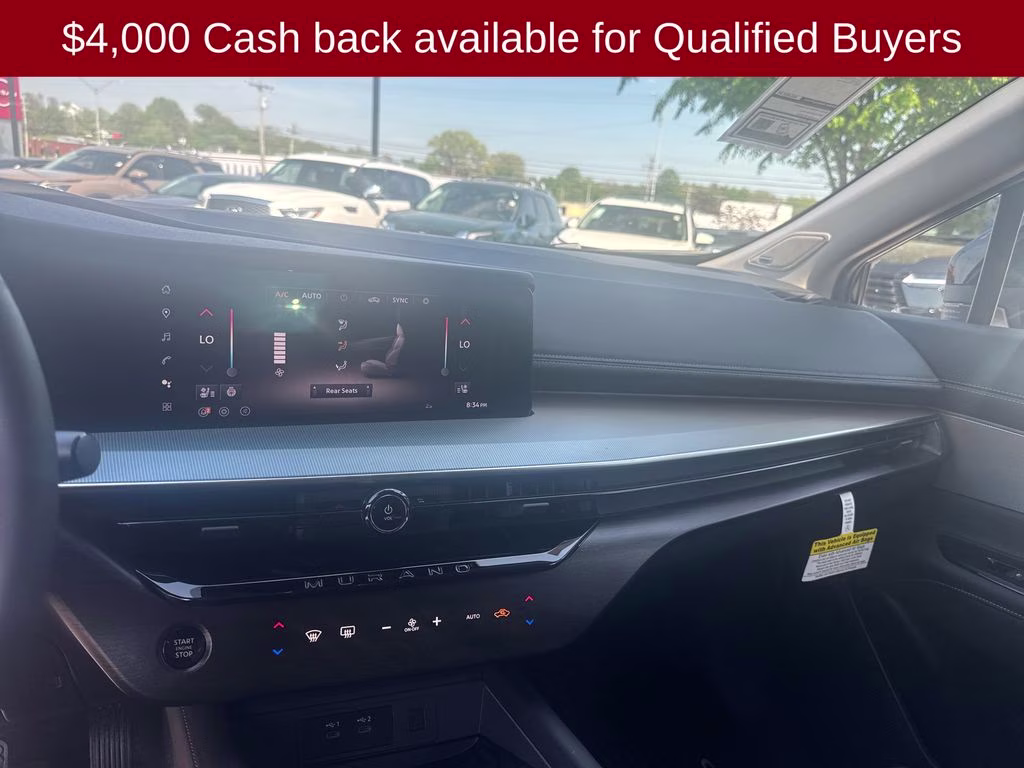 2026 Super Black Nissan Murano Platinum AWD SUV