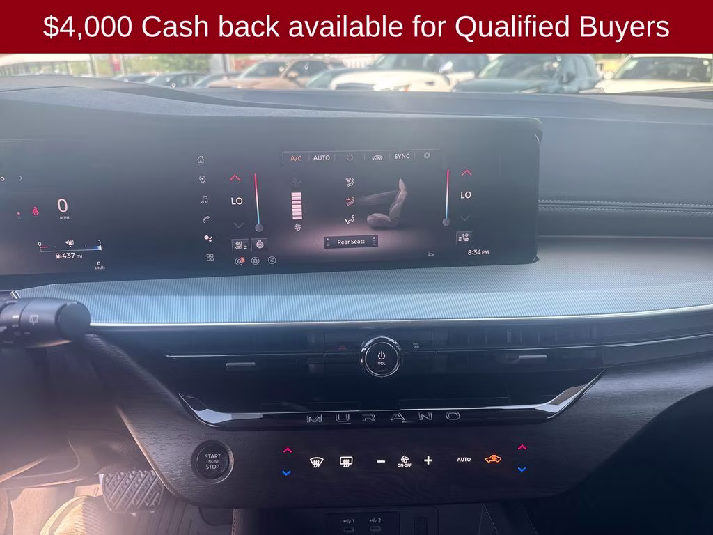 2026 Super Black Nissan Murano Platinum AWD SUV