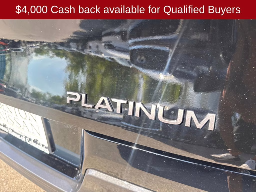 2026 Super Black Nissan Murano Platinum AWD SUV