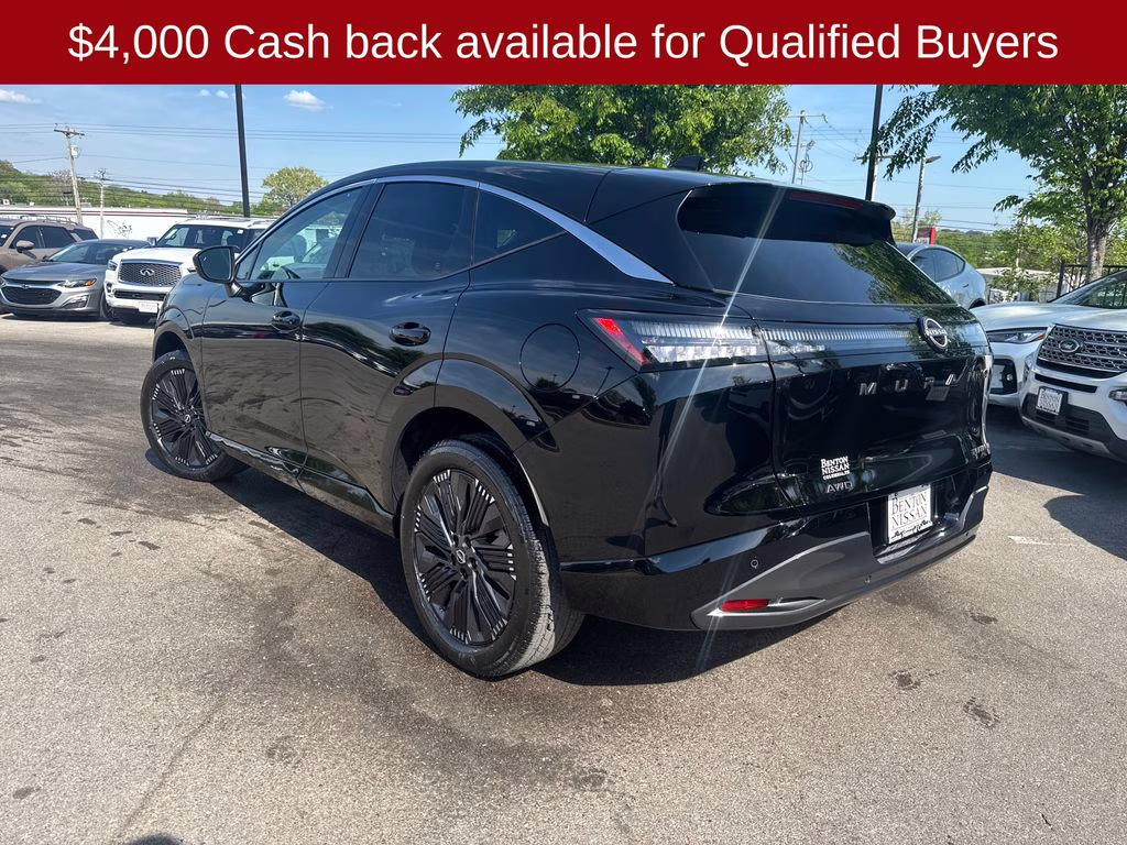 2026 Super Black Nissan Murano Platinum AWD SUV