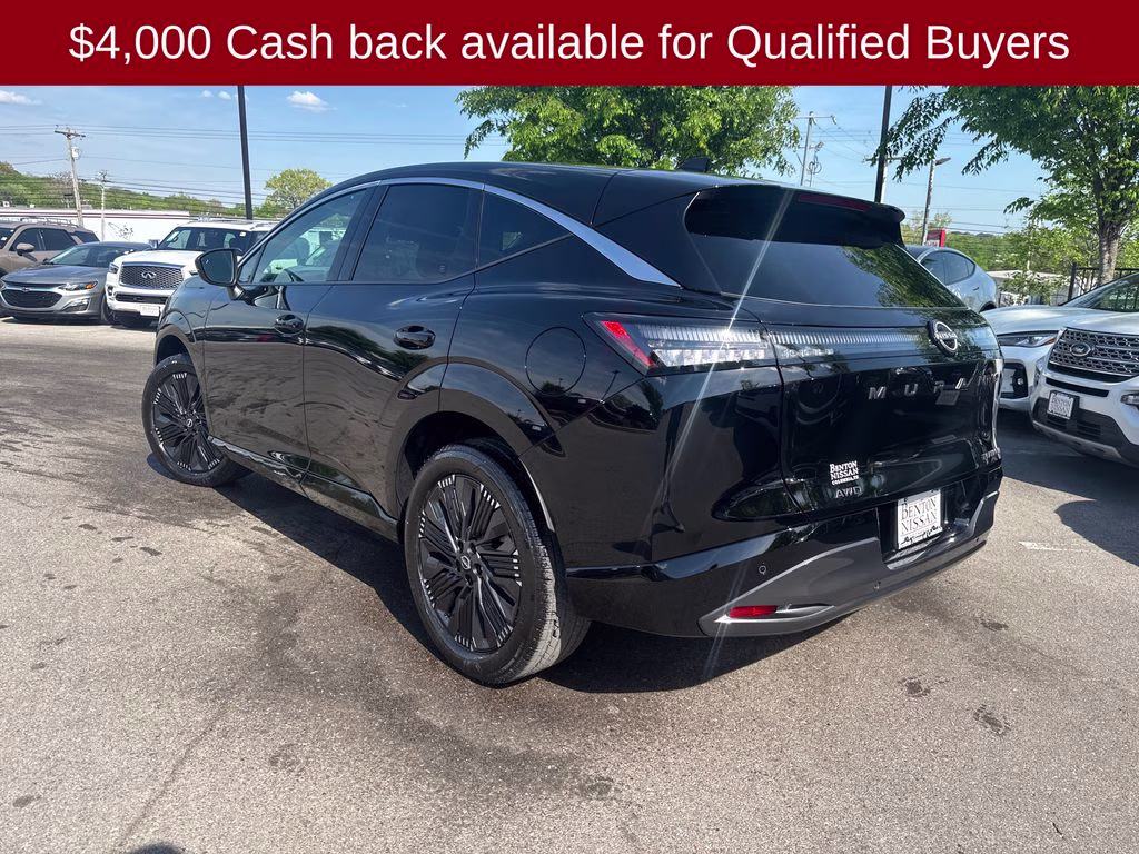 2026 Super Black Nissan Murano Platinum AWD SUV