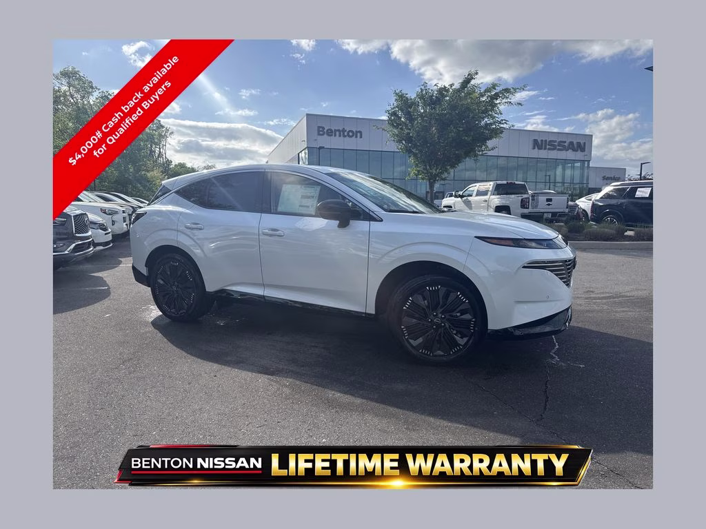 2026 Everest White Pearl Tricoat Nissan Murano Platinum AWD SUV