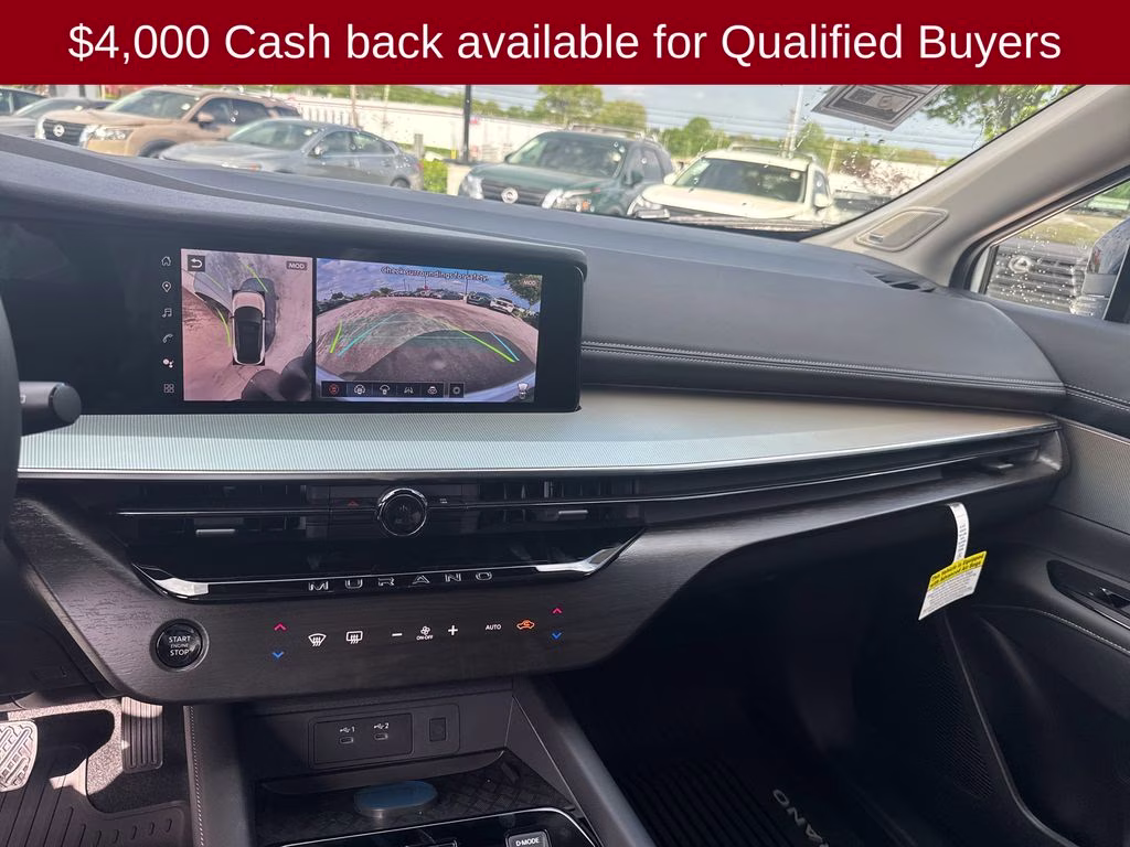 2026 Everest White Pearl Tricoat Nissan Murano Platinum AWD SUV