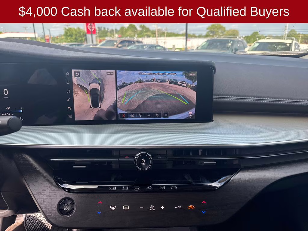 2026 Everest White Pearl Tricoat Nissan Murano Platinum AWD SUV