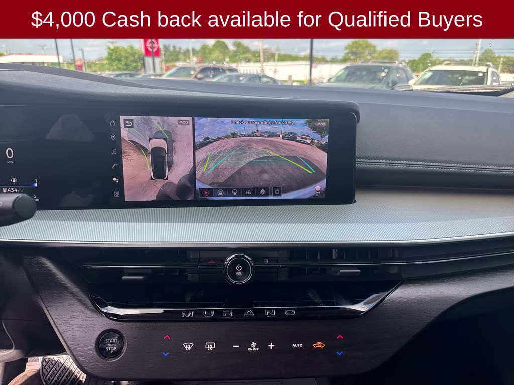 2026 Everest White Pearl Tricoat Nissan Murano Platinum AWD SUV