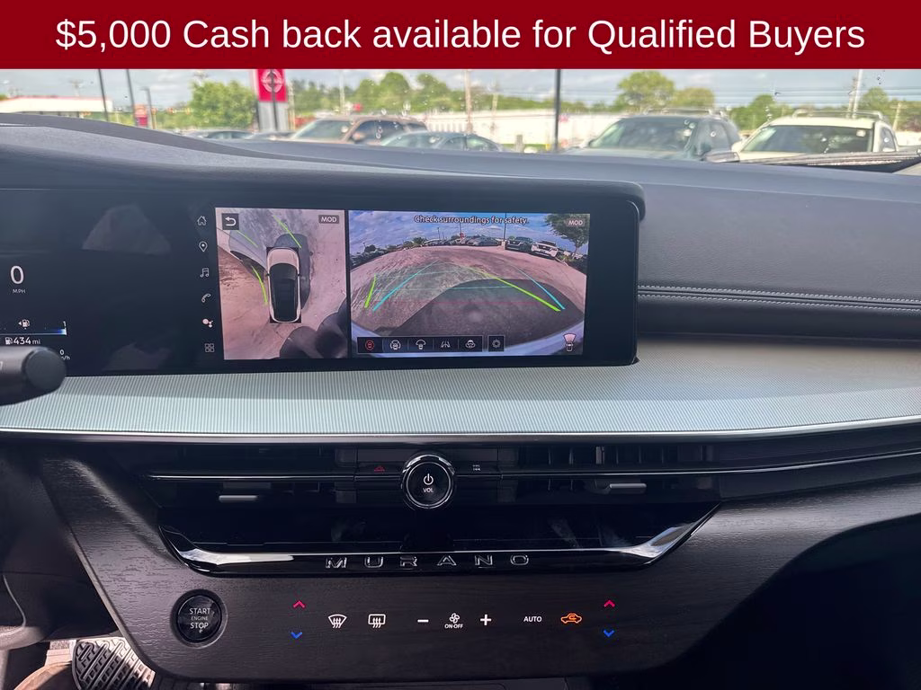 2026 Everest White Pearl Tricoat Nissan Murano Platinum AWD SUV