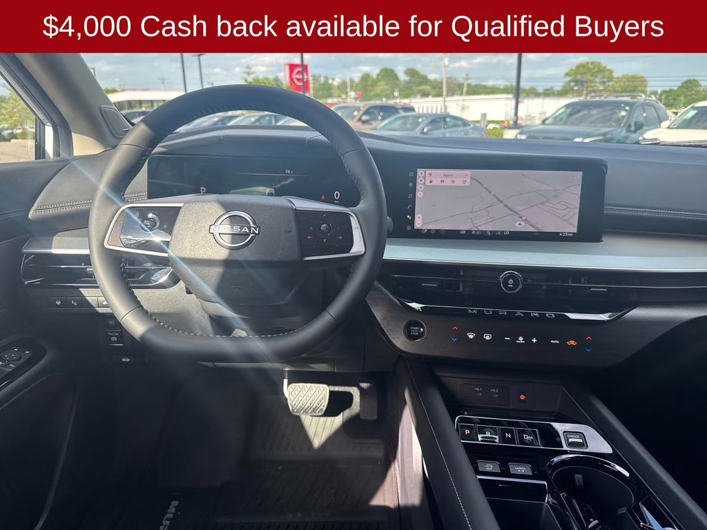 2026 Everest White Pearl Tricoat Nissan Murano Platinum AWD SUV