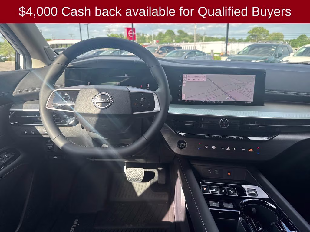 2026 Everest White Pearl Tricoat Nissan Murano Platinum AWD SUV