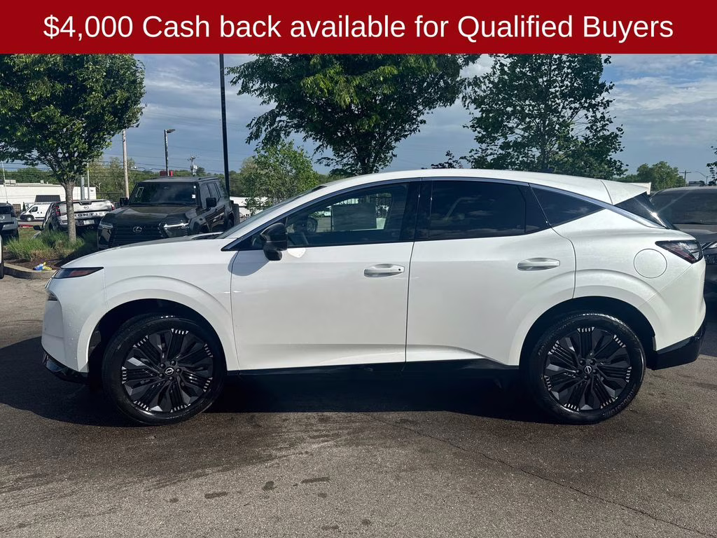 2026 Everest White Pearl Tricoat Nissan Murano Platinum AWD SUV