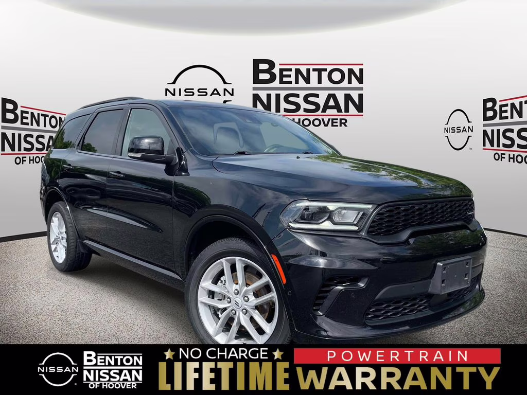 2025 DB Black Crystal Clearcoat Dodge Durango GT Plus AWD SUV