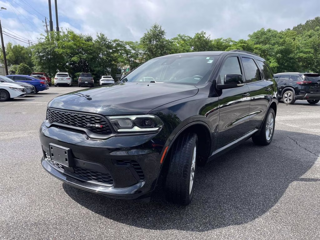 2025 DB Black Crystal Clearcoat Dodge Durango GT Plus AWD SUV