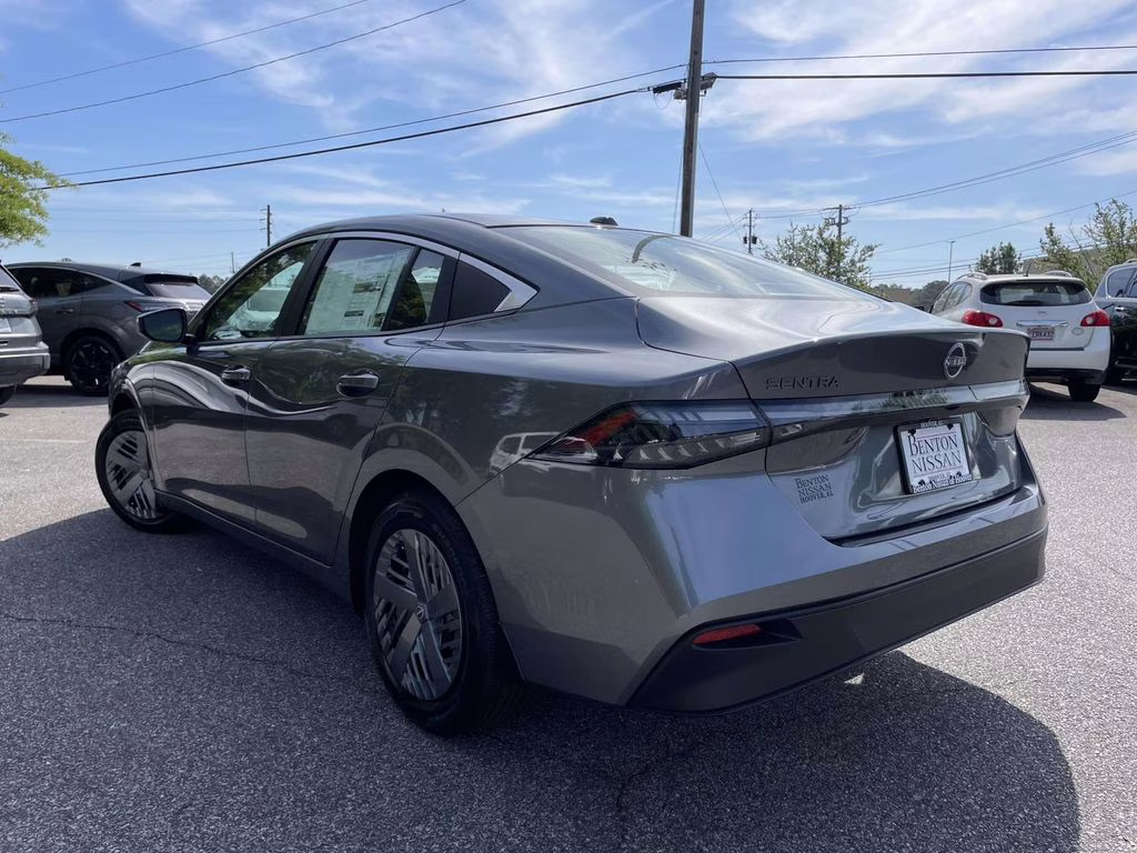 2026 Gun Metallic Nissan Sentra SV FWD Sedan