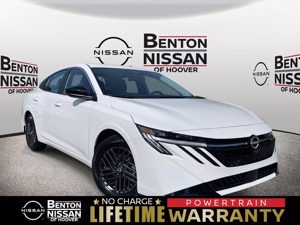 2026 Fresh Powder Nissan Sentra SV FWD Sedan