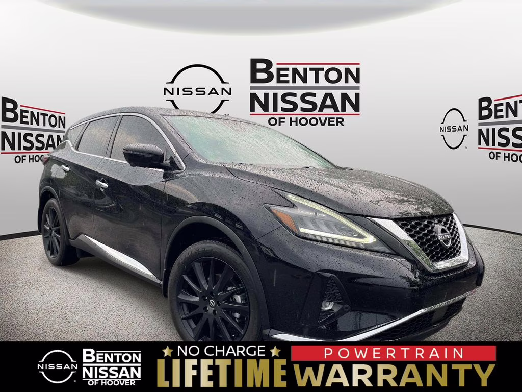 2024 Super Black Nissan Murano SL FWD SUV