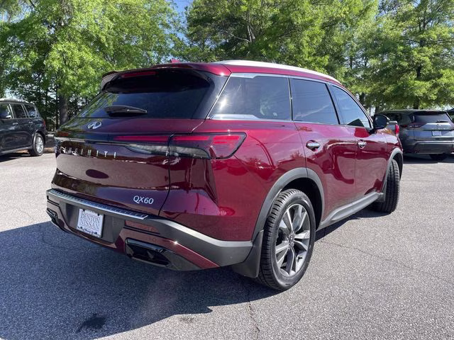 2023 Deep Bordeaux INFINITI QX60 LUXE FWD SUV
