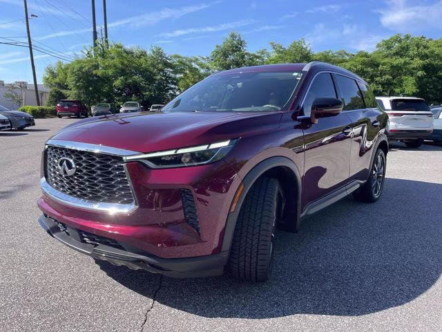 2023 Deep Bordeaux INFINITI QX60 LUXE FWD SUV
