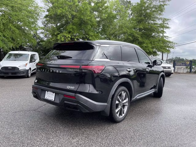 2023 Mineral Black INFINITI QX60 LUXE FWD SUV
