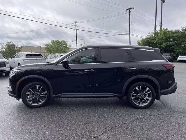 2023 Mineral Black INFINITI QX60 LUXE FWD SUV