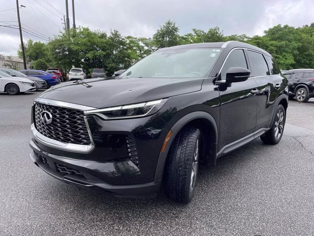 2023 Mineral Black INFINITI QX60 LUXE FWD SUV