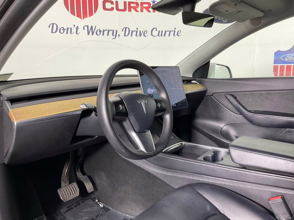2021 Pearl White Multi-Coat Tesla Model Y Long Range AWD SUV
