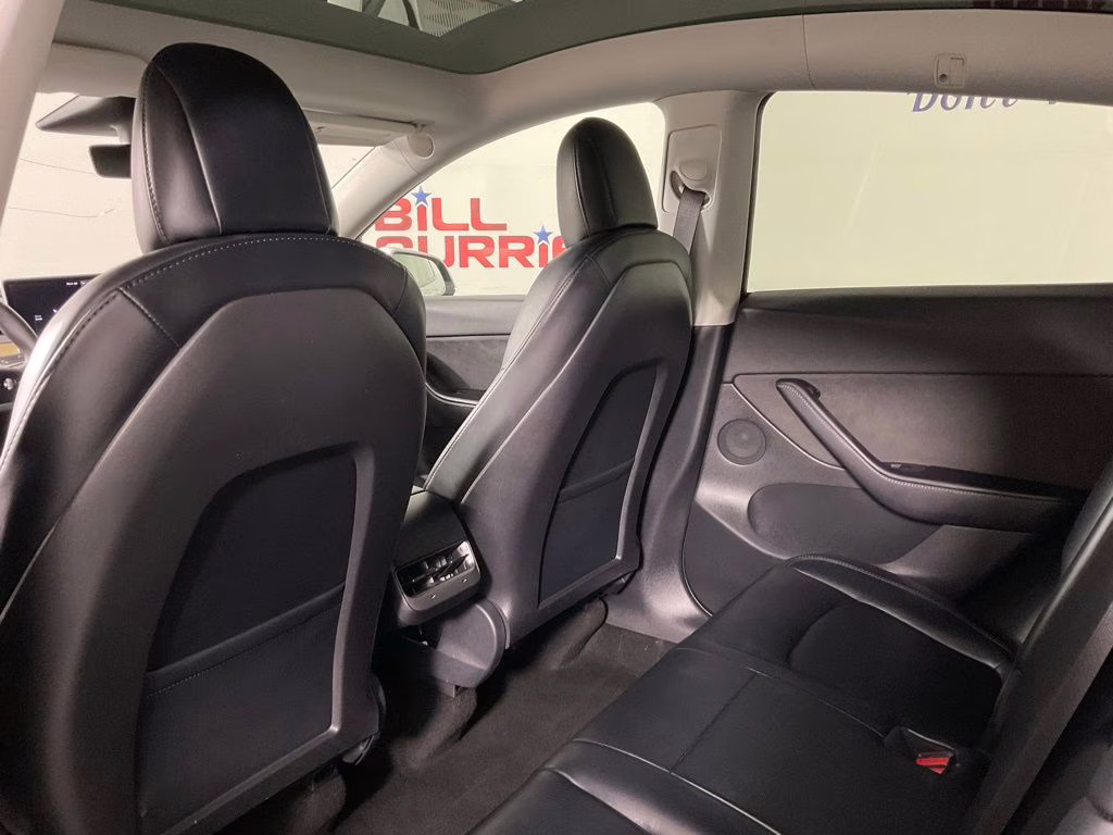 2021 Pearl White Multi-Coat Tesla Model Y Long Range AWD SUV
